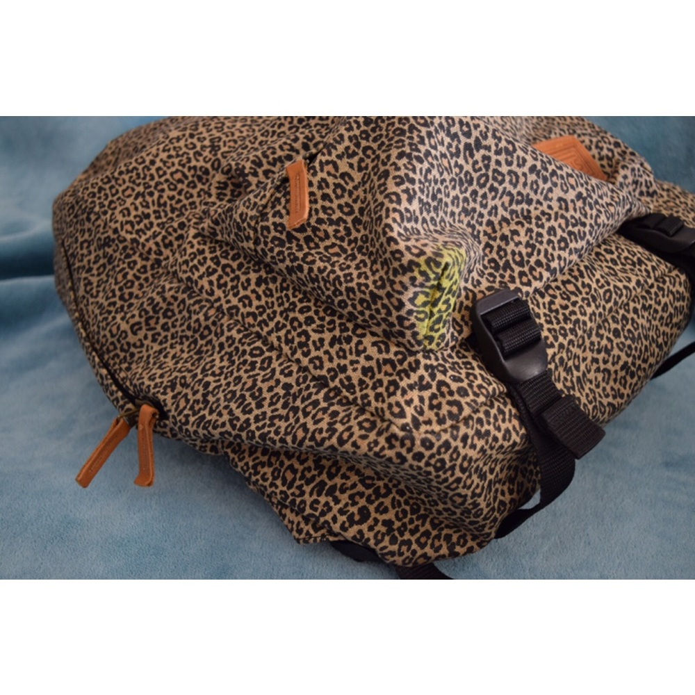 Vans cheetah print backpack